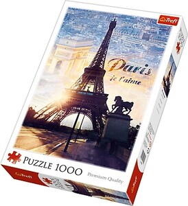 Классические: Пазл «Париж на рассвете», 1000 эл., Trefl