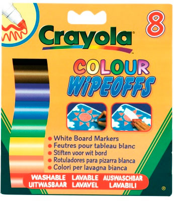 Товари для малювання: Фломастери Crayola 8 штук (8223)