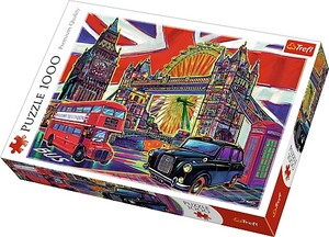 Игры и игрушки: Пазл «Краски Лондона», 1000 эл., Trefl