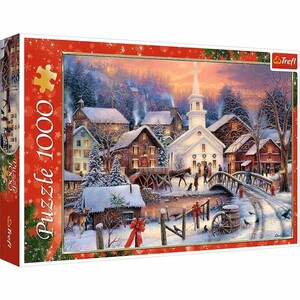 Игры и игрушки: Пазл «Белое Рождество», 1000 эл., Trefl