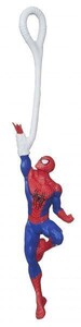 Ігри та іграшки: Человек-паук, повисающий на паутине, (15 см), Spider man