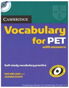 Іноземні мови: Cambridge Vocabulary for PET Book with answers and Audio CD (9780521708210)