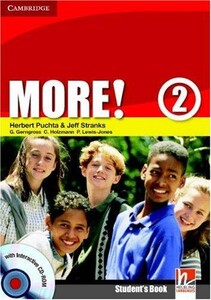 Книги для детей: More! Level 2 Student`s Book with interactive CD-ROM (9780521713009)