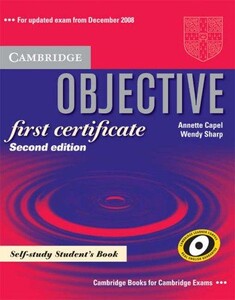 Книги для дорослих: Objective First Certificate Second edition Self-study Student`s Book (9780521700641)