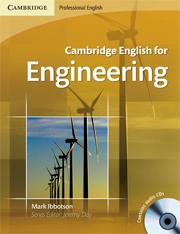Книги для дорослих: Cambridge English for Engineering Intermediate to Upper Intermediate Student`s Book with Audio CDs (