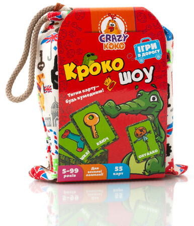 Настільні ігри: Игра в мешочке Vladi Toys ТМ Влади Тойс Крокошоу