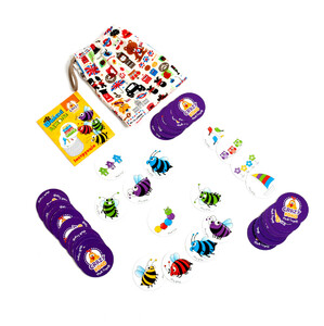 Ігри та іграшки: Гра в мішечку Vladi Toys ТМ Владі Тойс Божевільні бджілки