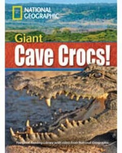 Книги для дорослих: Footprint Reading Library 1900: Giant Cave Crocs! [Book with Multi-ROM(x1)]