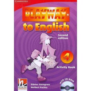 Книги для дітей: Playway to English Second edition Level 4 Activity Book with CD-ROM