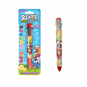 Канцелярские товары: Многоцветная ароматная шариковая ручка «Пасхальные краски», Scentos