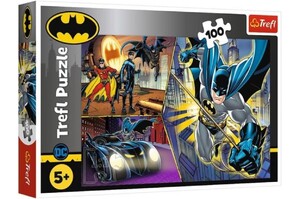 Пазлы и головоломки: Пазл «DC: Бесстрашный Бэтмен», 100 эл., Trefl