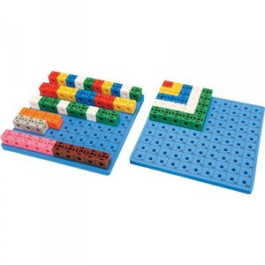 Розвивальні іграшки: Дошка для набору З'єднай кубики 1017CR Gigo