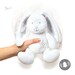Мягкая игрушка-обнимашка «Кролик Джимми» с погремушкой, BabyOno дополнительное фото 4.