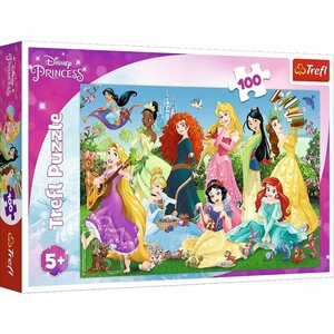 Ігри та іграшки: Пазл «Дісней: принцеси в саду», 100 ел., Trefl