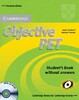 Objective PET Second edition Student`s Book without answers with CD-ROM (9780521732680)
