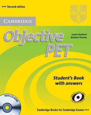 Іноземні мови: Objective PET Second edition Student`s Book with answers with CD-ROM (9780521732666)