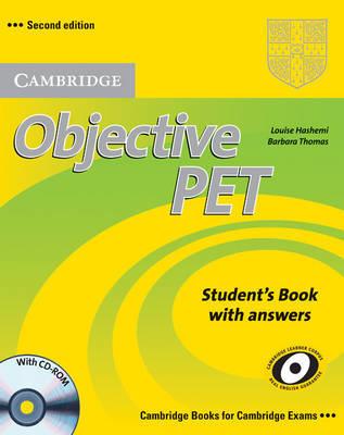 Іноземні мови: Objective PET Second edition Student`s Book with answers with CD-ROM (9780521732666)