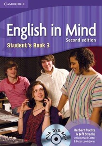 Книги для дорослих: English in Mind Second edition Level 3 Student`s Book with DVD-ROM