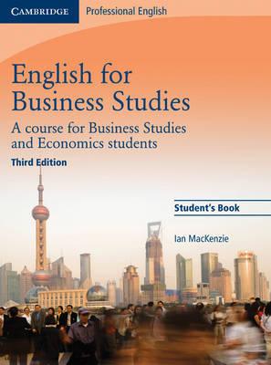 Иностранные языки: English for Business Studies Third edition Student`s Book (9780521743419)