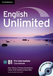 Книги для дорослих: English Unlimited Pre-intermediate Coursebook with e-Portfolio
