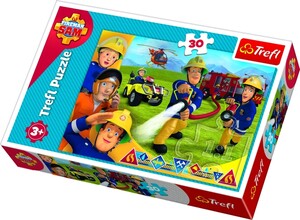Ігри та іграшки: Пазл «Пожежний Сем: команда рятувальників», 30 ел., Trefl