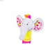 М'яка іграшка з пискавкою «Винахідливий слоник», 20 см, BabyOno дополнительное фото 4.