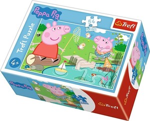 Ігри та іграшки: Пазл «Свинка Пеппа: Пеппа на озері», серія Міні, 54 ел., Trefl