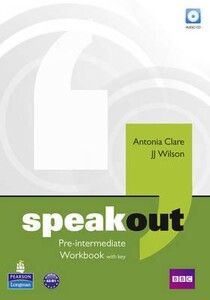Книги для взрослых: Speakout Pre-Intermediate Level Workbook +key + CD Pack