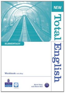 New Total English Elementary Level Workbook+key+Audio CD Pack