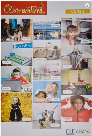 Вивчення іноземних мов: Clementine 2 Pack de 6 Posters [CLE International]