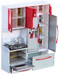 Кухня кукольная со световыми и звуковыми эффектами, Красная 1, QunFengToys дополнительное фото 1.