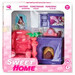 Гостиная кукольная со световыми и звуковыми эффектами , розовая, QunFengToys дополнительное фото 2.