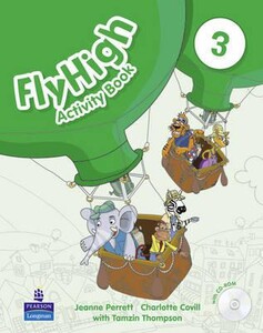 Книги для детей: Fly High Level 3 Activity Book +CDRom Pk