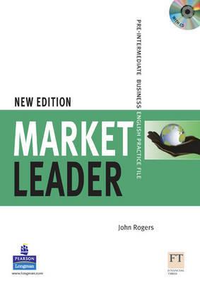 Иностранные языки: Market Leader New Edition Pre-Intermediate Practice File with Audio CD Pack