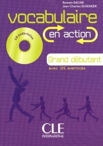 Книги для взрослых: Vocabulaire en action / grand debutant livre+CD+corriges