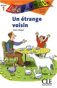 Книги для дорослих: Un etrange voisin, niv.1 livre