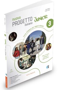 Progetto Italiano Junior Nuovo 3 Libro & Quaderno + audio + video (QR code) [Edilingua]