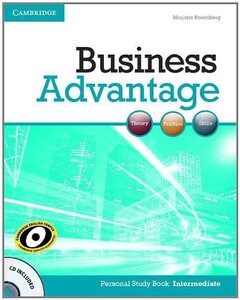 Книги для дорослих: Business Advantage Intermediate Personal Study Book with Audio CD