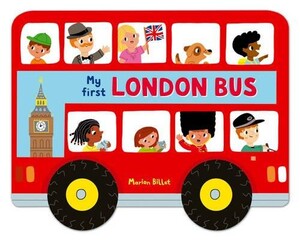 Книги для дітей: Whizzy Wheels: My First London Bus
