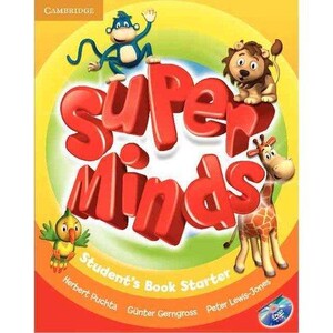 Книги для взрослых: Super Minds Starter Student`s Book with DVD-ROM (9780521148528)