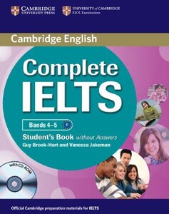 Іноземні мови: Complete IELTS Bands 4-5 Student`s Book without answers with CD-ROM (9780521179577)