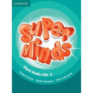Навчальні книги: Super Minds Level 3 Class Audio CDs (3)