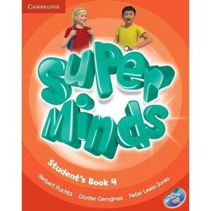 Книги для дітей: Super Minds Level 4 Student`s Book with DVD-ROM (9780521222181)