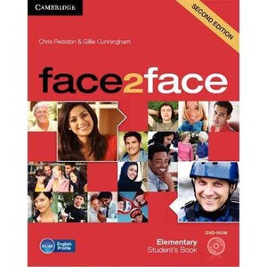 Книги для дорослих: face2face Second edition Elementary Student`s Book with DVD-ROM (9781107422049)