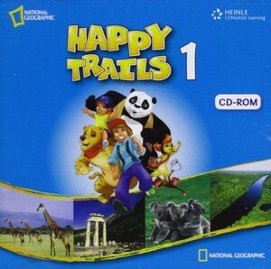 Книги для дітей: Happy Trails 1 CD-ROM(x1)