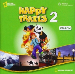 Книги для дітей: Happy Trails 2 CD-ROM(x1)