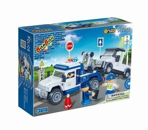 Ігри та іграшки: Конструктор «Поліцейський евакуатор», 245 ел. Banbao
