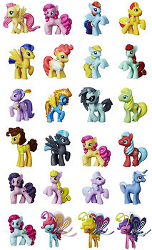 Герои мультфильмов: Игрушка-сюрприз (24 вида), My Little Pony