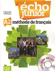 Книги для взрослых: Echo Junior : Livre De L`Eleve + DVD-Rom A2