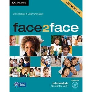 Книги для взрослых: face2face Second edition Intermediate Student`s Book with DVD-ROM